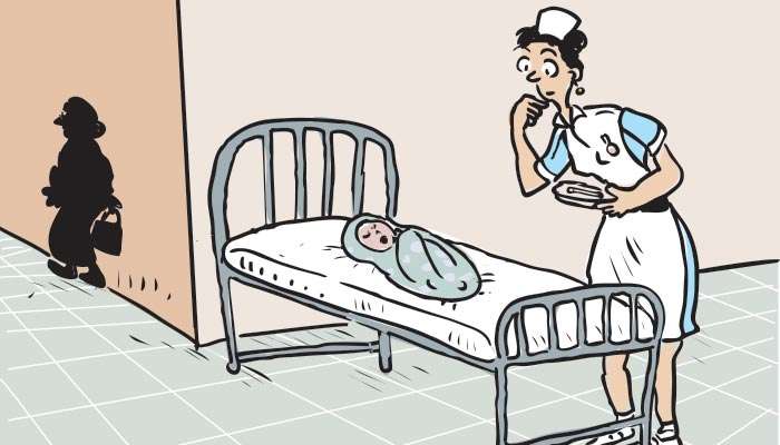 Mother flees hospital, abandons six-day-old baby