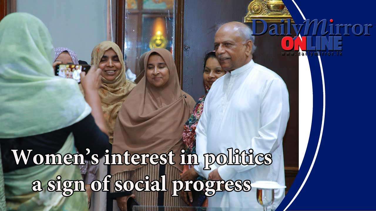 Women’s interest in politics a sign of social progress