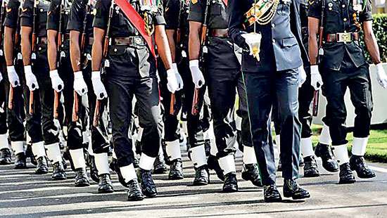 Sri Lanka’s plan to downsize military Tri-forces halt general recruitment