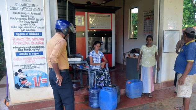 Filtered water project launched