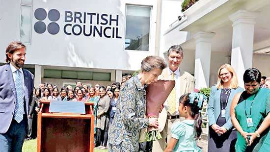 Princess Anne’s visit to British Council marks two major milestones