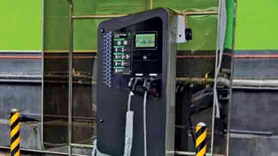VOLT-Keells bring 1st commercial EV fast charging station to North