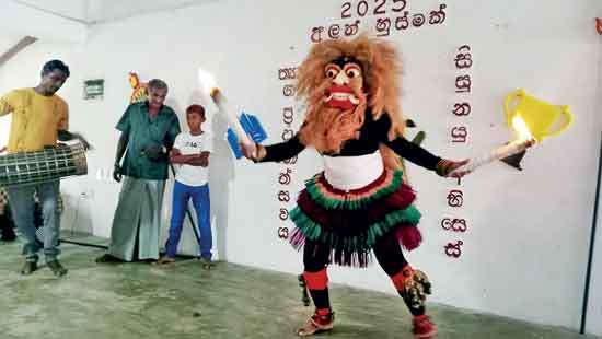 Woman dancer breaks into male domain  of  demon dancing
