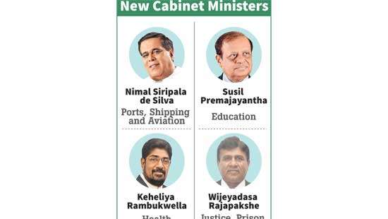 Nine Cabinet ministers sworn