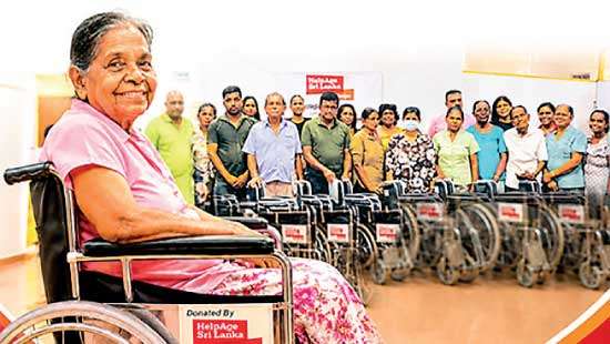 HelpAge donates wheelchairs and hearing aids to needy elders