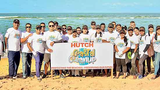 Hutch conducts coastal clean-up in celebration of World Sustainability Day