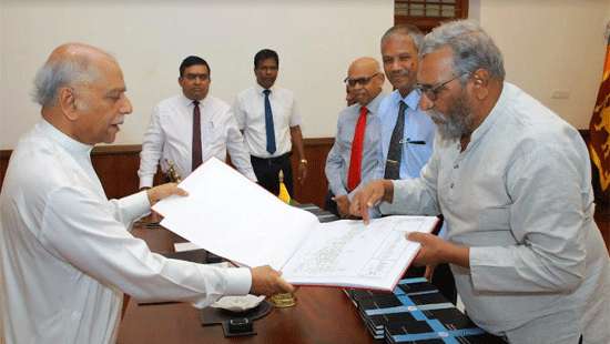 Draft report of delimitation handed over to PM