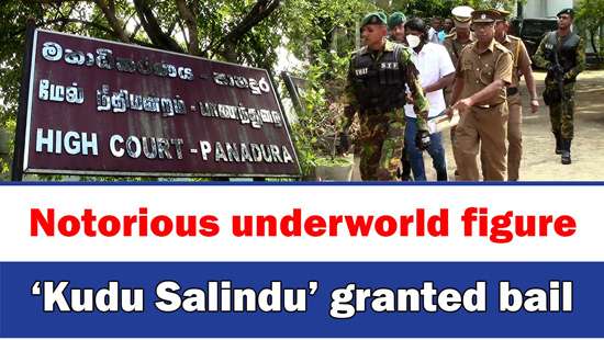 Notorious underworld figure ‘Kudu Salindu’ granted bail