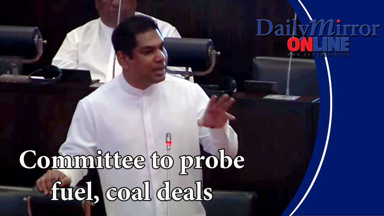 Committee to probe fuel, coal deals