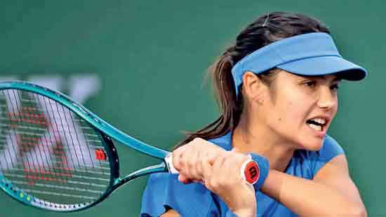 Raducanu returns only to lose
