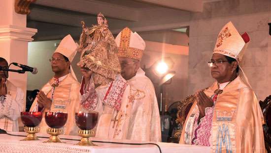 Cardinal Malcolm Ranjith re-consecrates St. Anthony’s Church