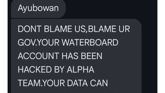 Water board recovers SMS system after security breach