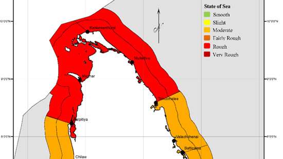 Naval, fishing communities advised to be alert