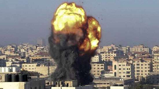 Israeli airstrike destroys Gaza building that houses media outlets