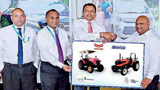 HNB with Lanka Commercial Trading powers  agri-machinery leasing