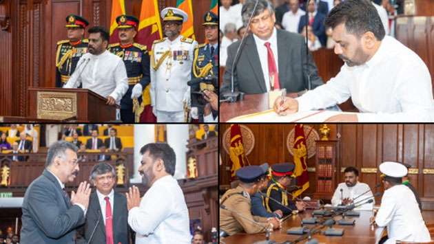 Ninth executive president sworn in