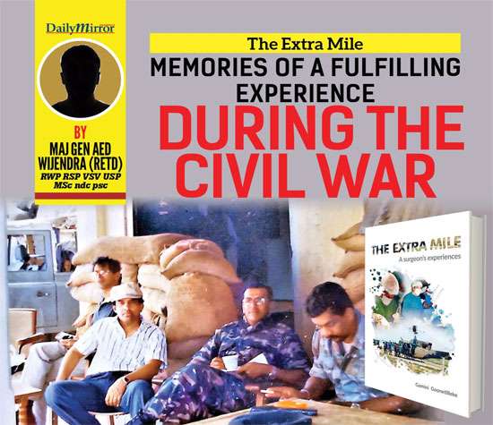 The Extra Mile: Memories of a fulfilling experience during the civil war