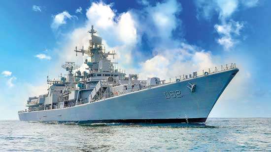 Indian Navy’s frontline warship will arrive on August 26 Visit of ‘INS Mumbai’ to Colombo