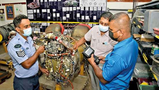 Aircraft Overhaul and Engineering Wings at  SLAF saves millions of foreign currency