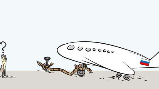 Grounding of flight and SL-Russia relations - EDITORIAL