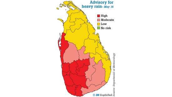 Showery condition in several provinces to continue