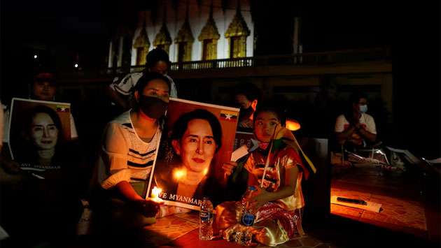 Myanmar reduces ex-leader Aung San Suu Kyi’s sentence, her lawyer says