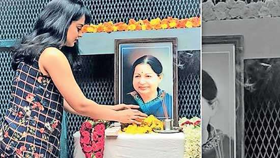 Kangana pays tribute to jayalalithaa