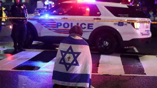 Two Israeli embassy staffers killed in Washington shooting, suspect held