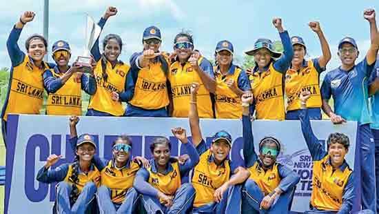 Sri Lanka women crash but celebrate