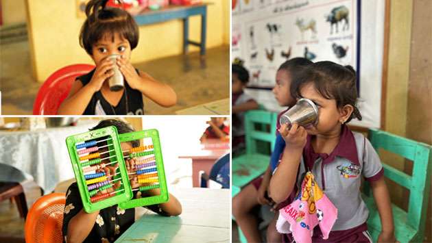 Jaffna preschools receive six-month meal support