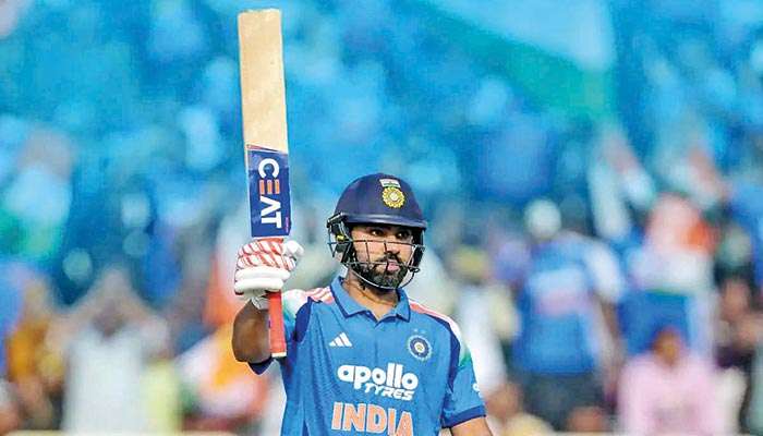 Rohit Sharma sets sixes record