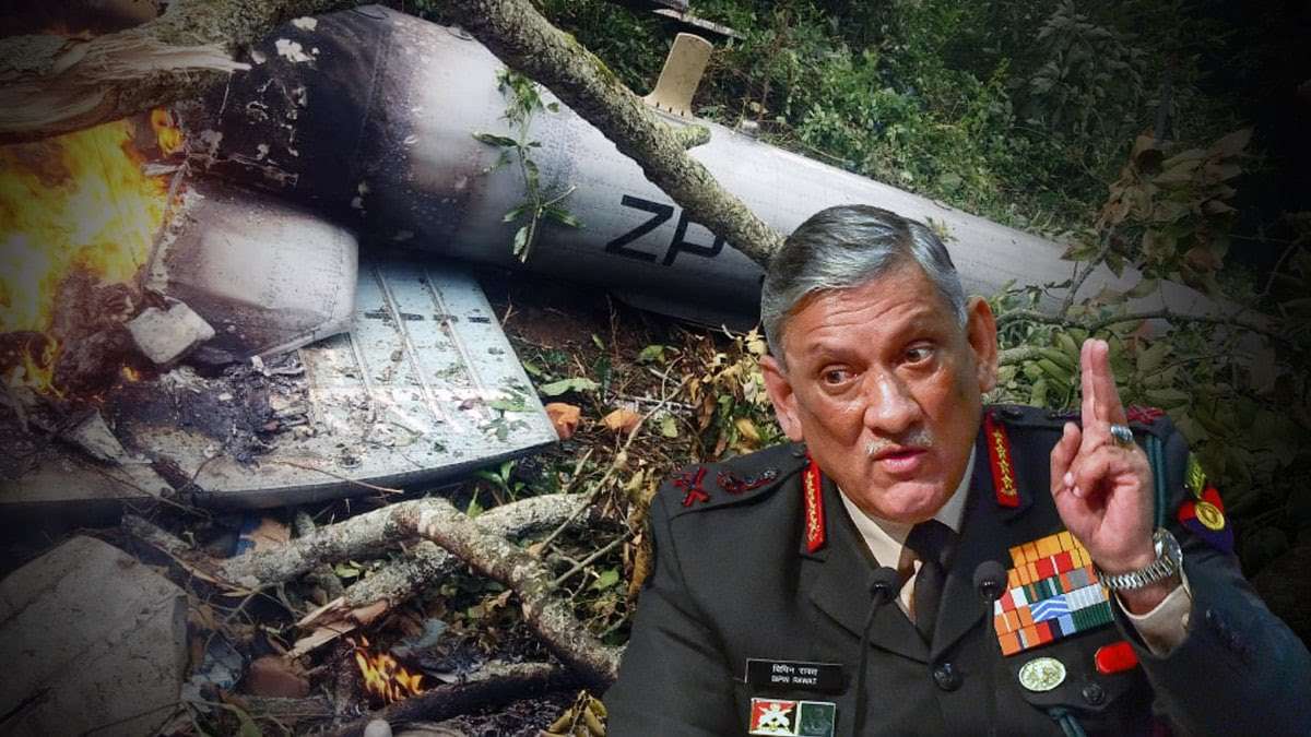 Indian Army helicopter with CDS Bipin Rawat onboard crashes In Tamil Nadu