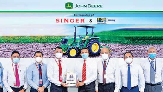 HNB-Singer partnership to offer exciting deals on John Deere tractors and agri machinery