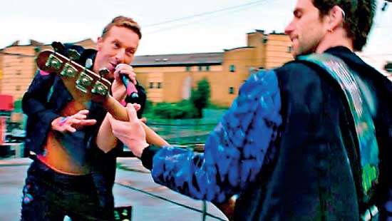Coldplay beam up new single “Higher Power” to space