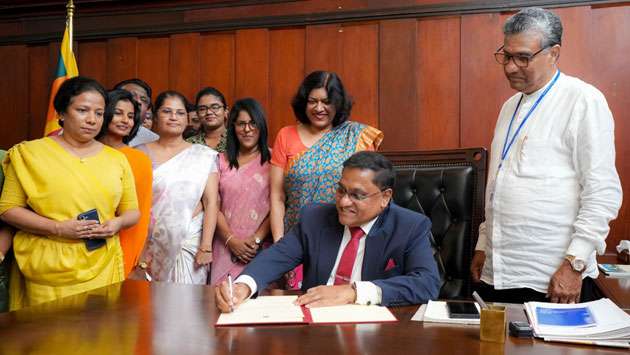 Foreign Minister Vijitha Herath assumes duties