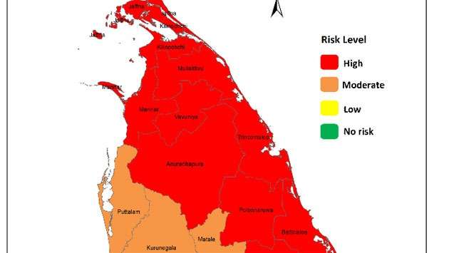 Severe lightning, thundershower alert issued for 10 districts