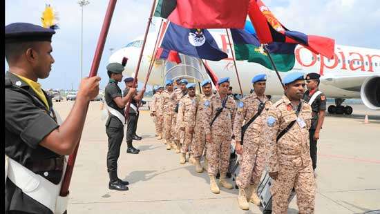 Army CCC arrives from Mali on UN Peace-Keeping