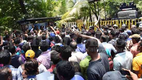 Railway employees’ Protest