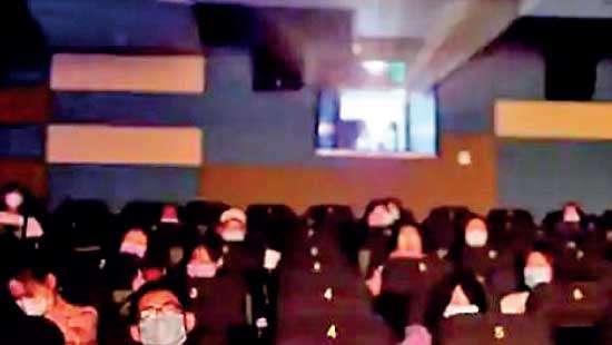 Cinemas in China begin to reopen after six-month coronavirus closure