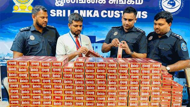 Man arrested at BIA with illegal cigarette stock