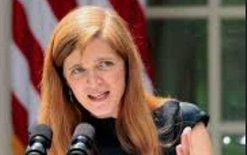USAID Administrator Samantha Power arrives