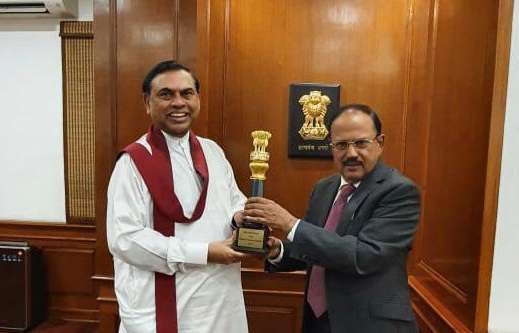 Finance Minister meets India’s National Security Advisor