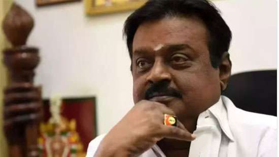 DMDK chief Vijayakanth dies, was on ventilator support after testing Covid positive - Breaking News - Vimarsana News