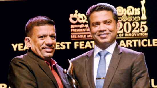 Daily Mirror shines at Presidential Media Awards