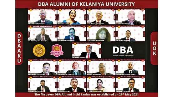 First-ever DBA Alumni launched by Kelaniya Uni.