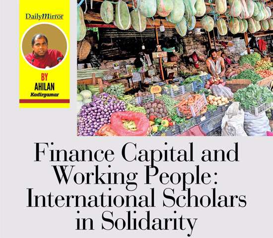 Finance Capital and Working People: International Scholars in Solidarity