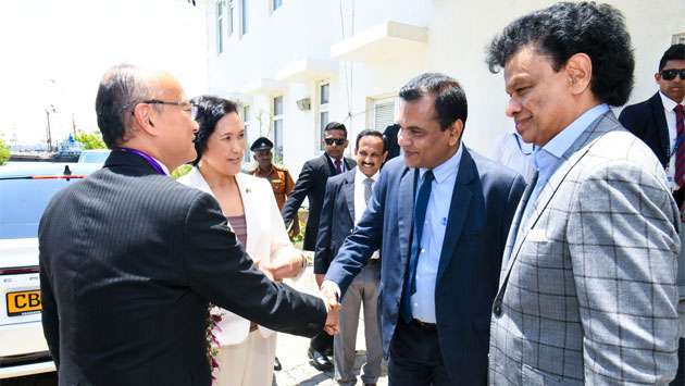 ADB President visits Colombo Port