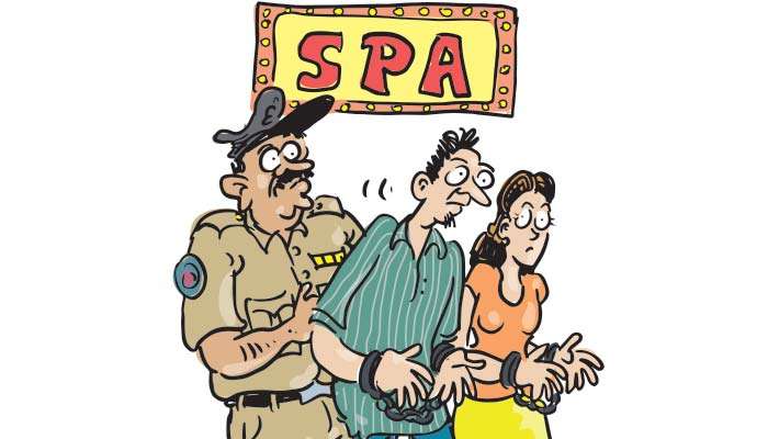 Spa raided; Couple arrested for filming clients, selling sex videos online