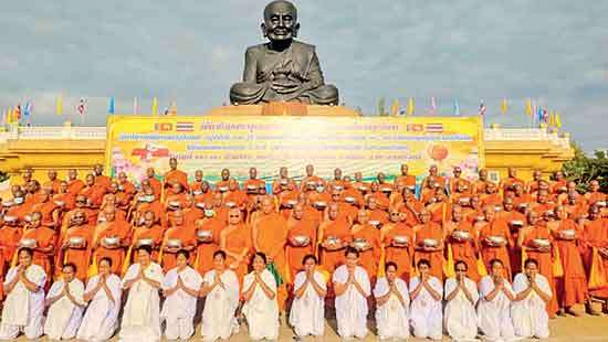 Month-long temporary ordination programme open at Theravada temple in Thailand