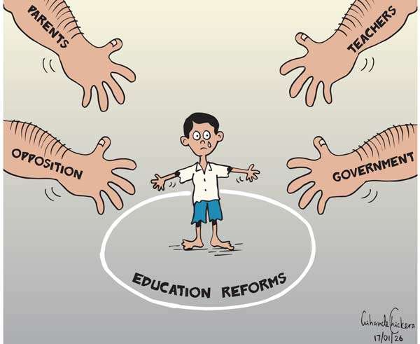 Cartoon of the Day 17-01-2026: Everyone’s Hands, One Child